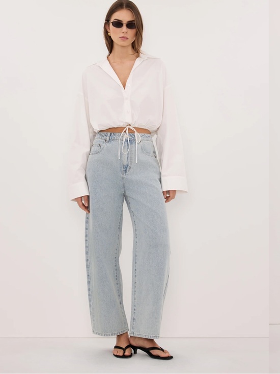 DISSH Denim - DISSH Light Wash High-Rise Straight Jeans